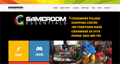 Desktop Screenshot of gameroom.com.au