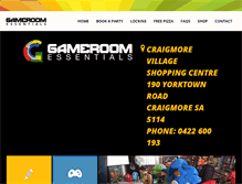 Tablet Screenshot of gameroom.com.au